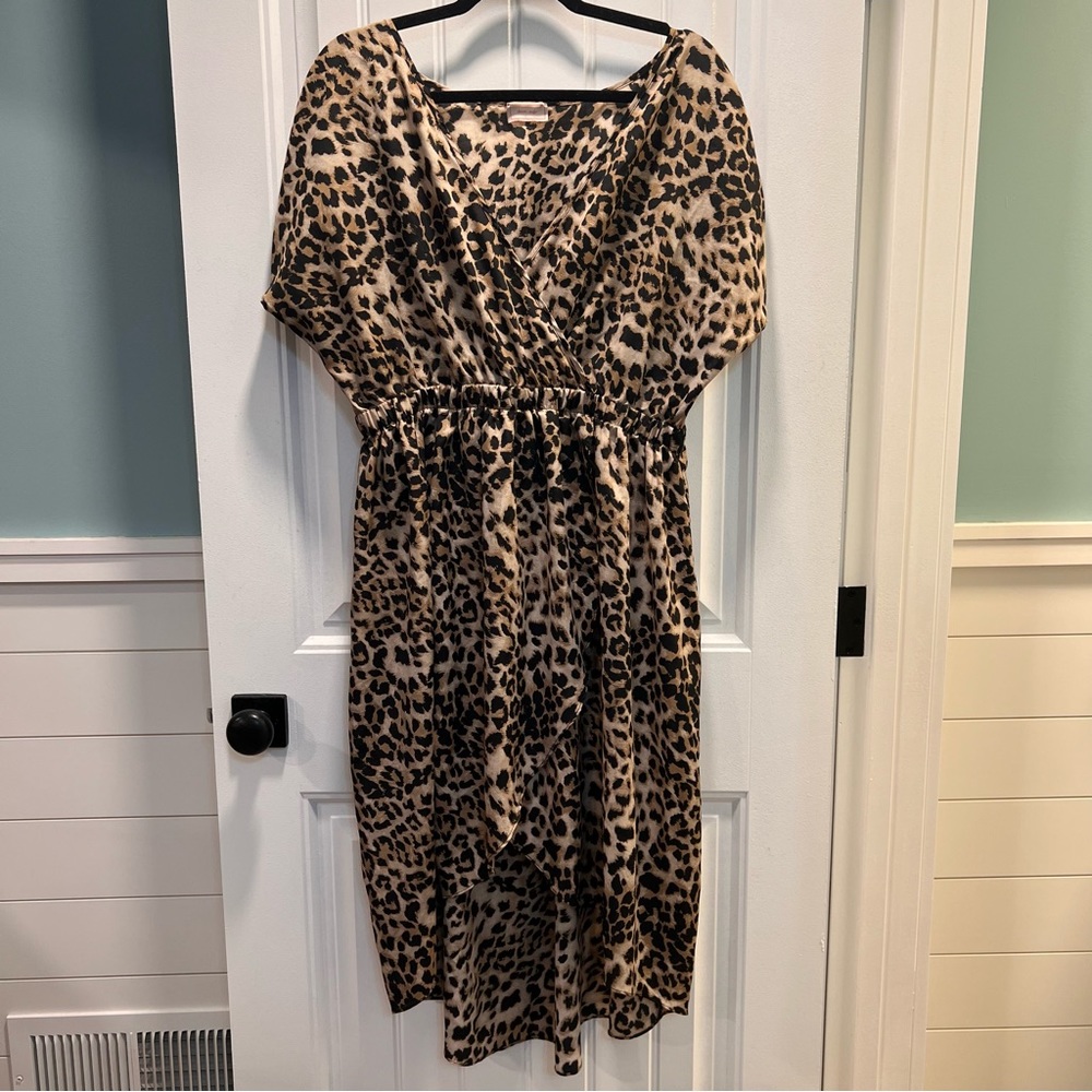 Love. . .ady‎ Leopard Print Dress. Size XL.
